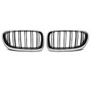 Griglia calandra anteriore BMW F10 / F11 10-16 M5 Look Nero lucido e Chrome