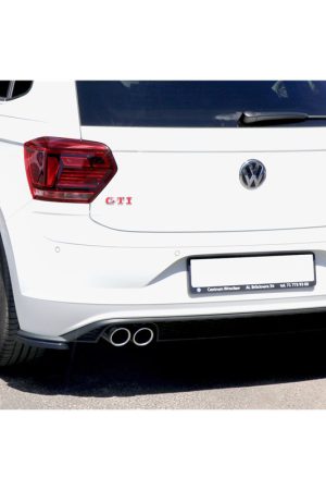 Splitter sottopaurti laterali posteriori Volkwagen Polo VI GTi 2017-