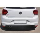 Splitter sottopaurti laterali posteriori Volkwagen Polo VI GTi 2017-