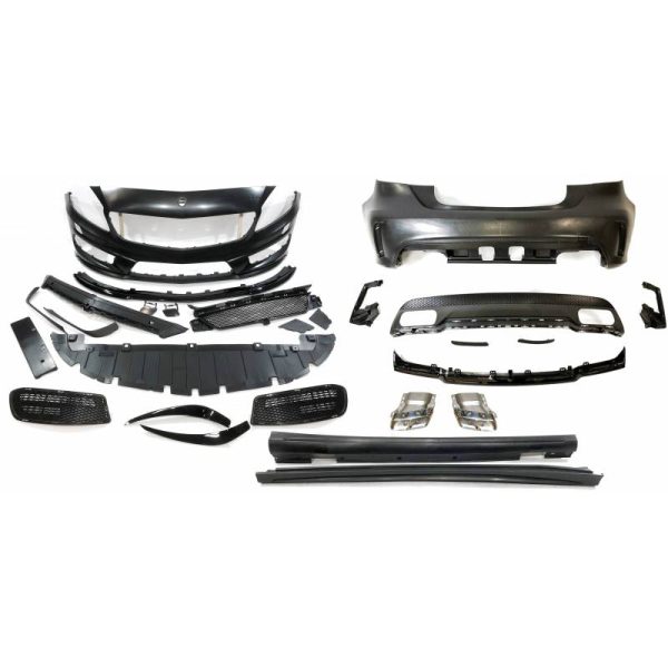 Kit estetico per Mercedes W176 A45 2012-2015 Look AMG