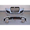 Kit estetico per Audi A3 V8 13-15 Sportback Look RS3