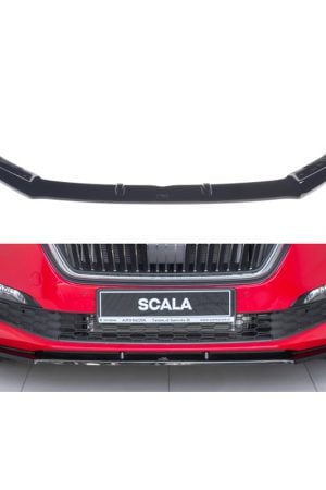 Sottoparaurti splitter anteriore V.1 Skoda Scala 2019-