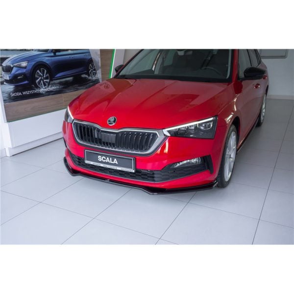 Sottoparaurti splitter anteriore V.2 Skoda Scala 2019-