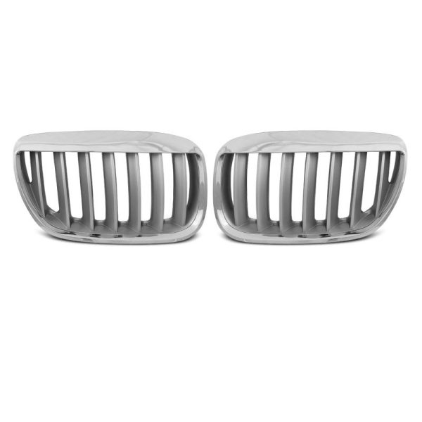 BMW X5 E53 LCI 2004-2006 Griglia calandra Chrome titan look