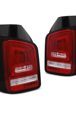 Coppia fari posteriori LED e DTS Volkswagen T5 03-09 Rossi e bianchi