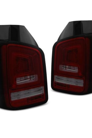 Coppia fari posteriori LED e DTS Volkswagen T5 03-09 Rossi e fume