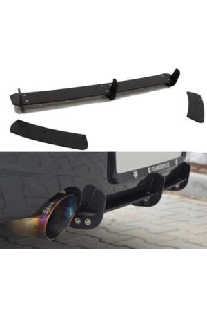 Spoiler estrattore sottoparaurti posteriore BMW Serie 1 F20 / F21 M-Power 11-15