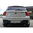 Spoiler estrattore sottoparaurti posteriore BMW Serie 1 F20 / F21 M-Power 11-15