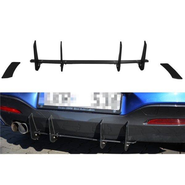 Spoiler estrattore sottoparaurti posteriore BMW Serie 1 F20 / F21 M-Power 11-15