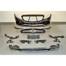 Kit estetico per Mercedes W213 4 p. 2016- look AMG E63