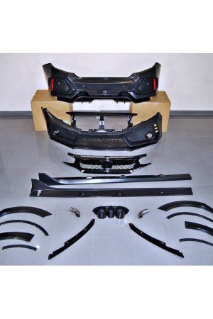 Kit estetico per Honda Civic MK10 Berlina 2016- look Type R