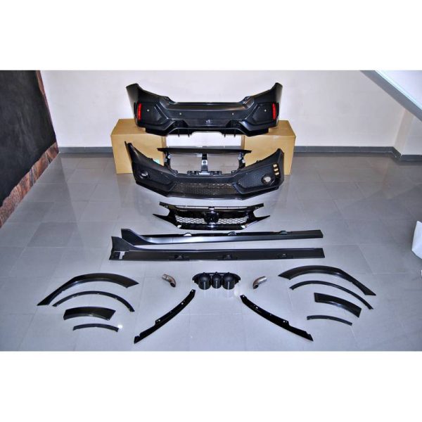 Kit estetico per Honda Civic MK10 Berlina 2016- look Type R