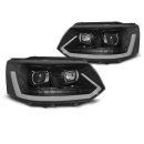 Fari Led Tube light Volkswagen T5 10-15 Neri T6 Look