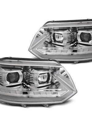 Fari Led Tube light Volkswagen T5 10-15 Chrome T6 Look