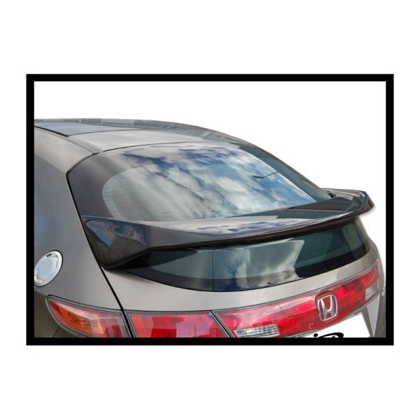 Spoiler alettone posteriore in carbonio Honda Civic 2006 5p. Type R