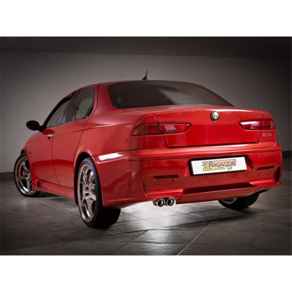 Alfa Romeo 156 GTA 3.2 I V6 Berlina + SW 2002- Silenziatore posteriore Ragazzon