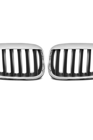 BMW X5 E53 LCI 2004-2006 Griglia calandra Chrome-Black