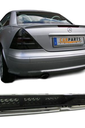 Terzo stop Mercedes SLK R170 e CLK W208 LED nero fumè