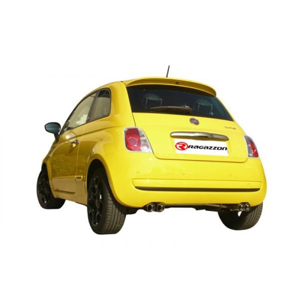 Fiat 500 0.9 Twinair Turbo (62kW) 2011- Posteriore Ragazzon