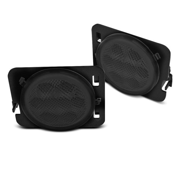 Coppia indicatori laterali Led Chrysler Wrangler JK 07-18 Neri