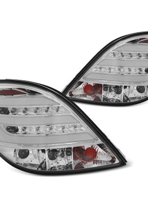 Coppia fari Led Bar posteriori Peugeot 207 06-09 Chrome