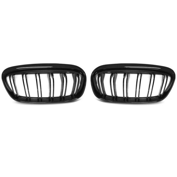 Griglia calandra anteriore BMW F45 / F46 14-18 Double bar nero lucido