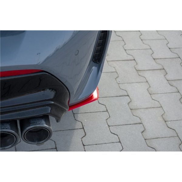 Sottoparaurti splitter laterali posteriori BMW 1 F40 M-Pack 2019- V.2 Red