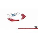 Sottoparaurti splitter laterali posteriori BMW 1 F40 M-Pack 2019- V.2 Red