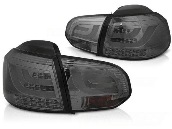 Coppia fari Led Bar posteriori Volkswagen Golf VI 08-12 Fume