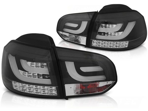 Coppia fari Led Bar posteriori Volkswagen Golf VI 08-12 Neri