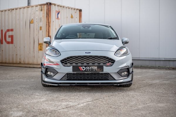 Palpebre estensione cofano Ford Fiesta Mk8 ST 2018- Nere lucide