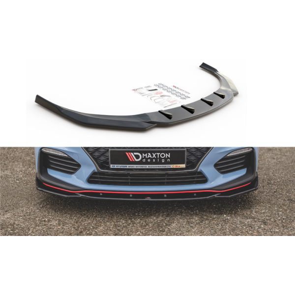 Sottoparaurti splitter anteriore V.4 Hyundai i30 N MK3 2017-