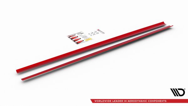 Sottoporta diffusori minigonne Volkwagen Polo VI GTi 2017-