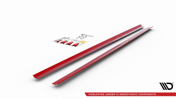 Sottoporta diffusori minigonne Volkwagen Polo VI GTi 2017-