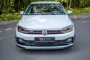 Sottoparaurti diffusore anteriore V.3 Volkswagen Polo GTI Mk6 2017-