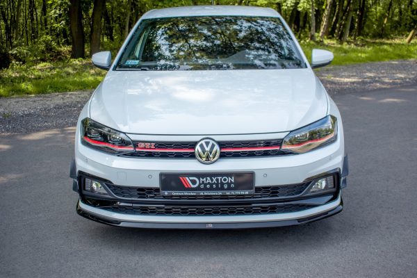 Sottoparaurti diffusore anteriore V.3 Volkswagen Polo GTI Mk6 2017-