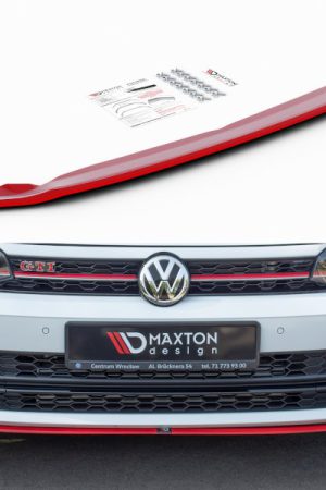 Sottopaurti splitter anterioreV.2 Volkwagen Polo VI GTi 2017-