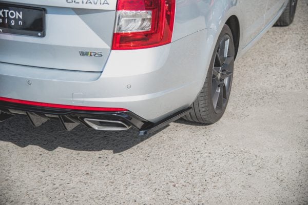 Sottoparaurti splitter laterali posteriori V.2 Skoda Octavia III RS 2013 - 2019