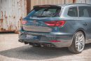 Estrattore sottoparaurti posteriore V.2 Seat Leon Cupra ST MK3 2017-2019