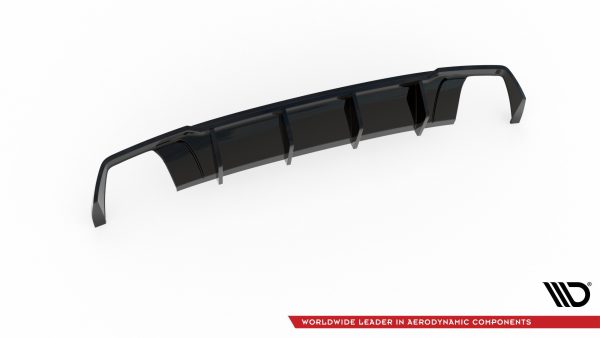 Estrattore sottoparaurti posteriore V.2 Seat Leon Cupra ST MK3 2017-2019