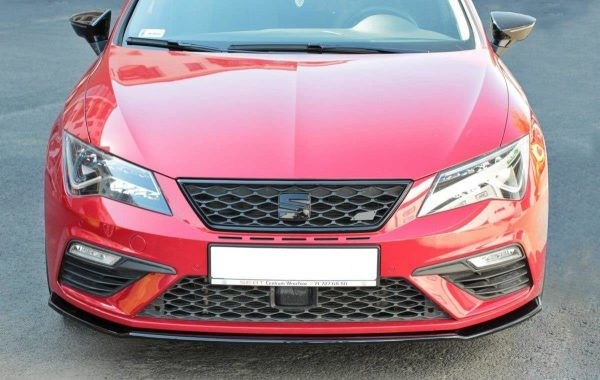Sottoparaurti splitter anteriore V.2 Seat Leon MK3 Cupra 2017- Facelift