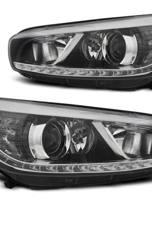 Coppia di fari per Kia Ceed II 12-18 Chrome