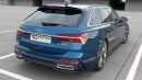 Sottoparaurti splitter posteriore Audi A6 S-Line / S6 C8 Avant 2019-