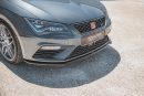 Sottoparaurti splitter anteriore V.4 Seat Leon MK3 Cupra / FR Facelift 2017-