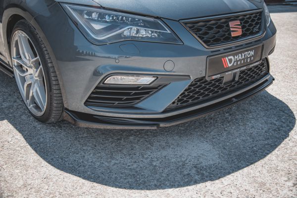 Sottoparaurti splitter anteriore V.5 Seat Leon MK3 Cupra / FR Facelift 2017-