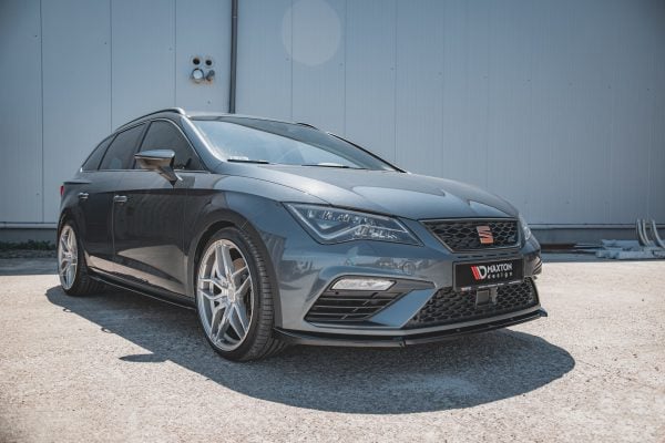 Sottoparaurti splitter anteriore V.6 Seat Leon MK3 Cupra / FR Facelift 2017-