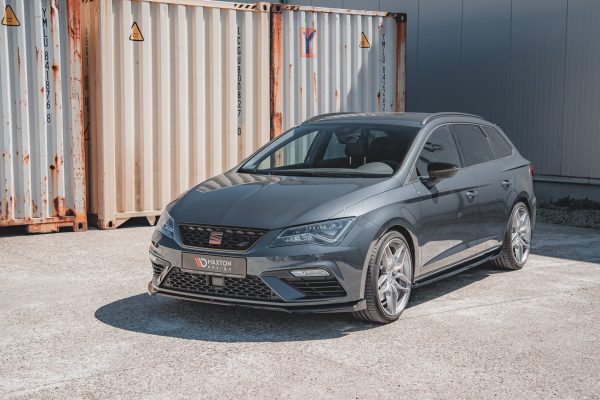 Sottoparaurti splitter anteriore V.7 Seat Leon MK3 Cupra / FR Facelift 2017-