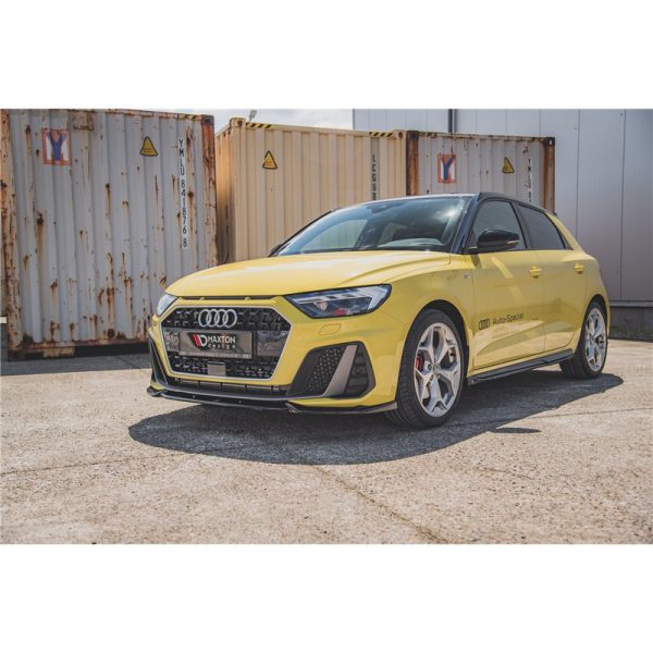 Sottoparaurti splitter anteriore V.3 Audi A1 S-Line GB 2018 -