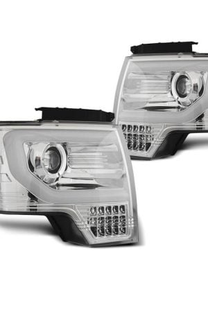 Fari Tube Light Ford F150 MK12 2008-2014 Chrome