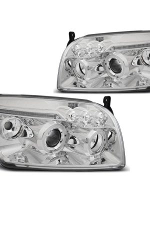 Fari Angel Eyes Dodge Caliber 06-12 Chrome